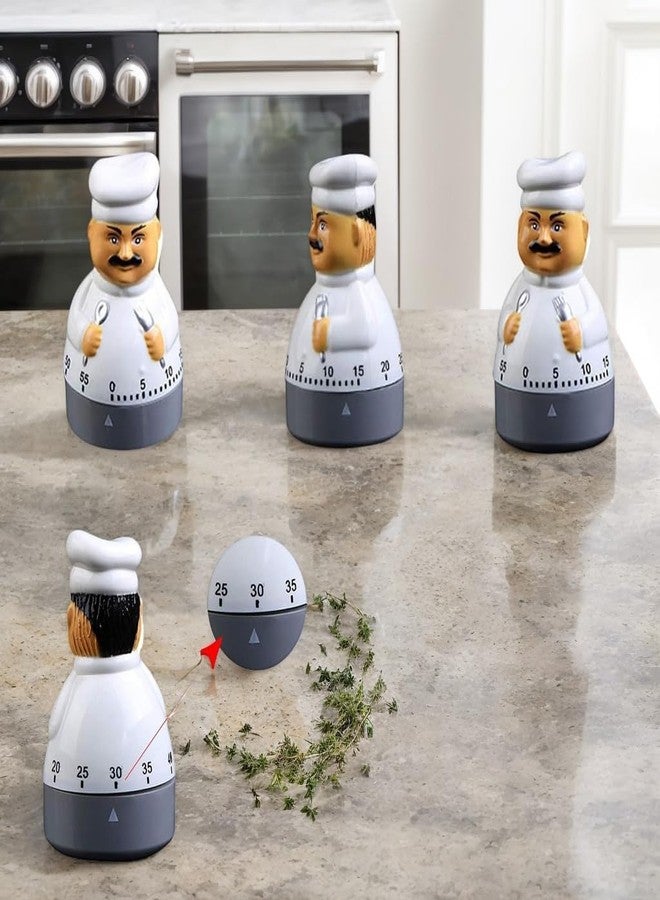 piercing Chef Kitchen Timer, Pomodoro Timer, Timer Clock for Study Hen-Shaped Mechanical 60-Min No-Battery Kitchen Timer Gift - Image 4